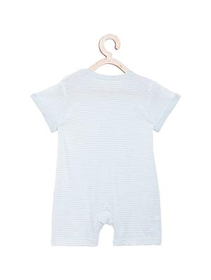 blue cotton romper - 16433951 - Standard Image - 2