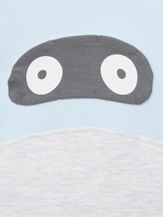 blue cotton onesies - 16433956 - Zoom Image - 3