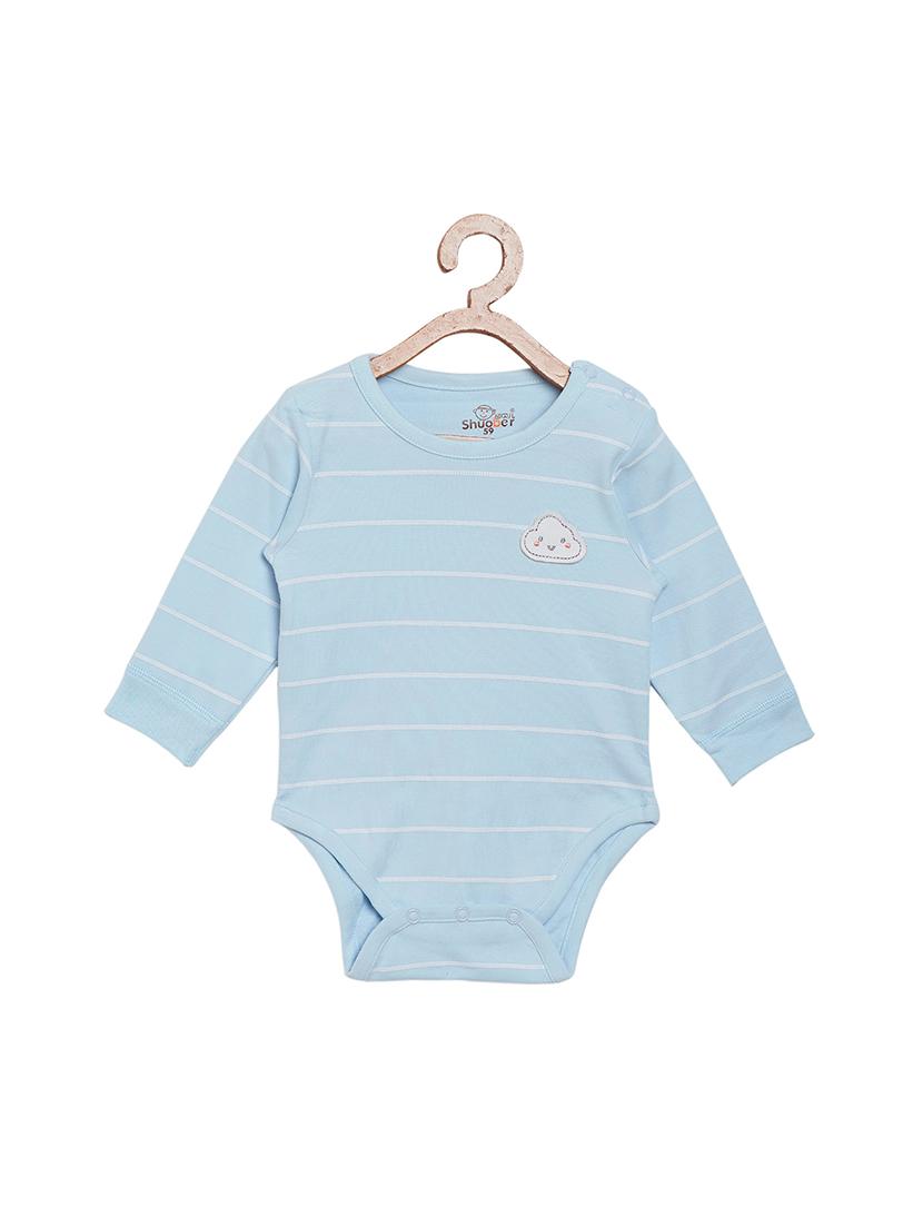 blue cotton onesies - 16433962 - Zoom Image - 3