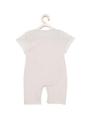 beige cotton romper - 16433964 - Standard Image - 2