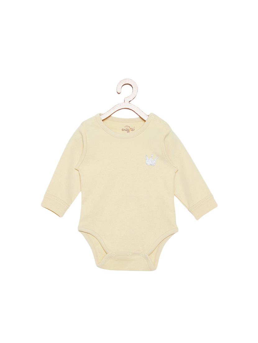 yellow cotton onesies - 16433966 - Zoom Image - 2