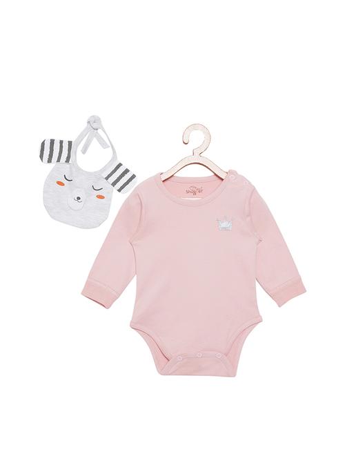 pink cotton onesies - 16433967 - Standard Image - 1