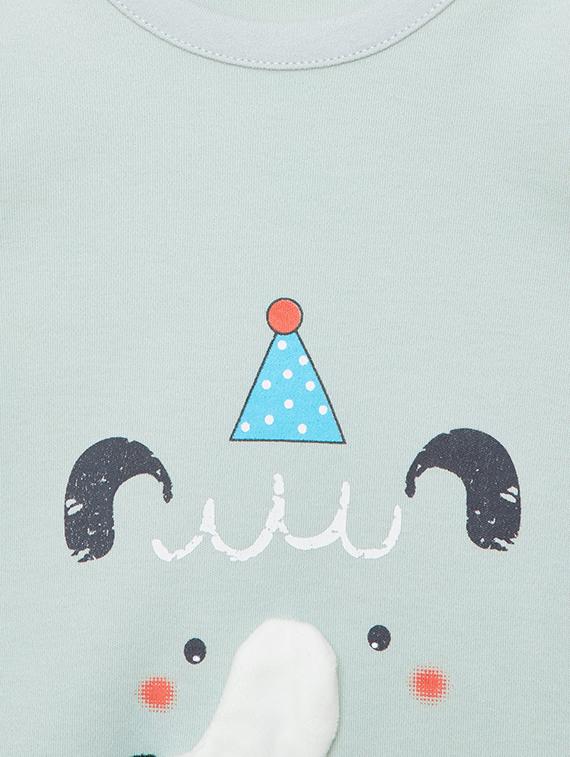 green cotton onesies - 16433970 - Zoom Image - 3
