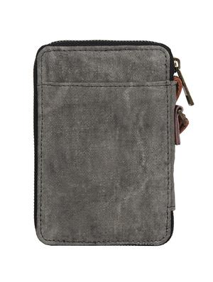 grey canvas regular clutch - 16434292 - Standard Image - 2