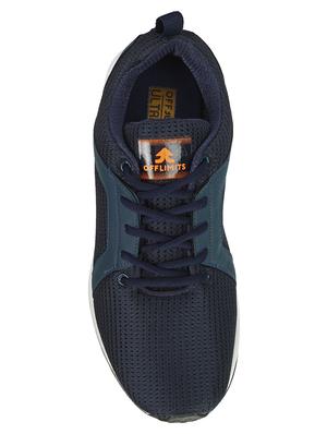 off limits navy blue mesh sport shoes - 16434445 - Standard Image - 4