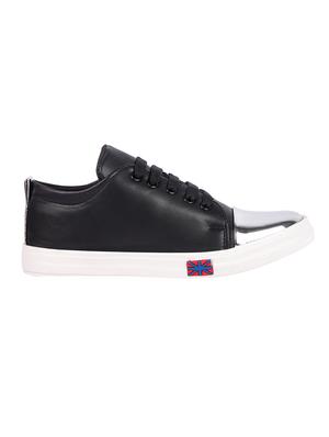 black lace-up sneakers - 16436324 - Standard Image - 2
