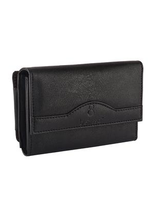 black leatherette (pu) regular clutch - 16436499 - Standard Image - 4