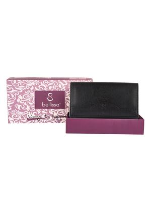 black leatherette (pu) regular clutch - 16436499 - Standard Image - 5