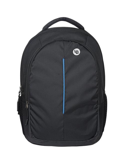 black polyester backpack - 16436500 - Standard Image - 1