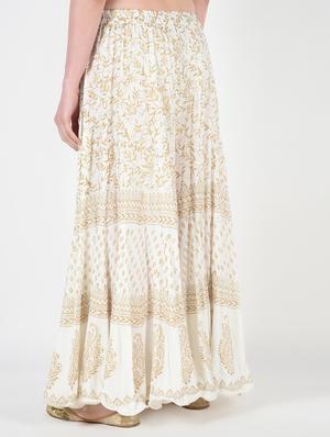 block printed flared palazzo - 16438508 - Standard Image - 3