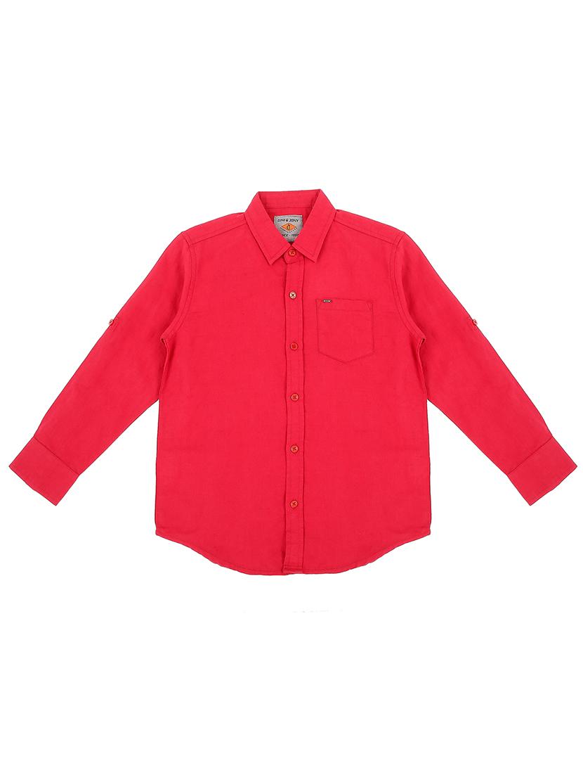 curved hem pocket patch shirt - 16439230 - Zoom Image - 1