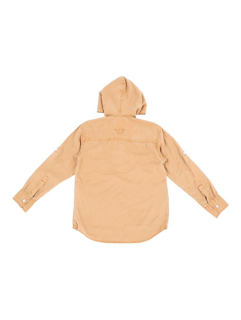 brown denim shirt - 16439237 - Zoom Image - 2