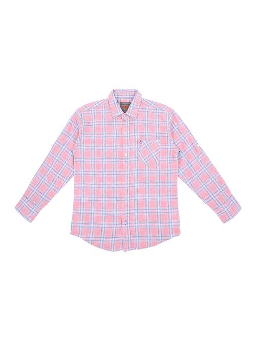 pocket patch checkered shirt - 16439240 - Standard Image - 1