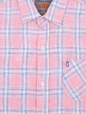 pocket patch checkered shirt - 16439240 - Standard Image - 3