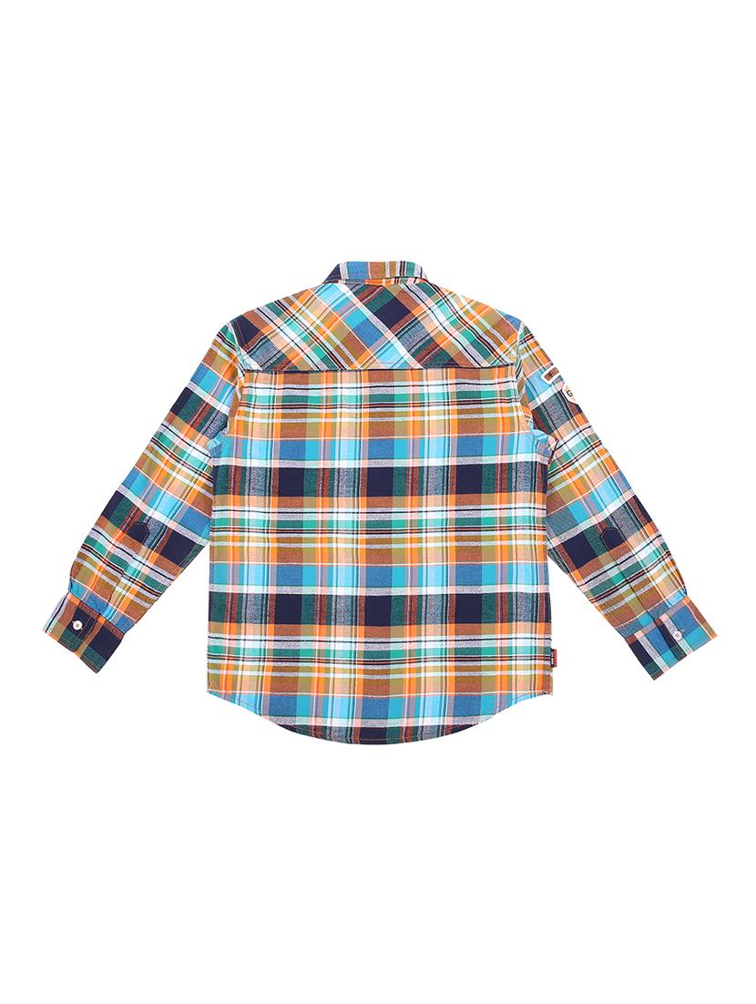 pocket patch checkered shirt - 16439242 - Zoom Image - 2