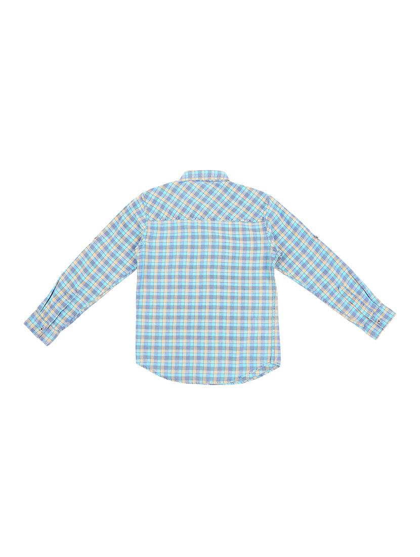 pocket patch checkered shirt - 16439254 - Zoom Image - 2