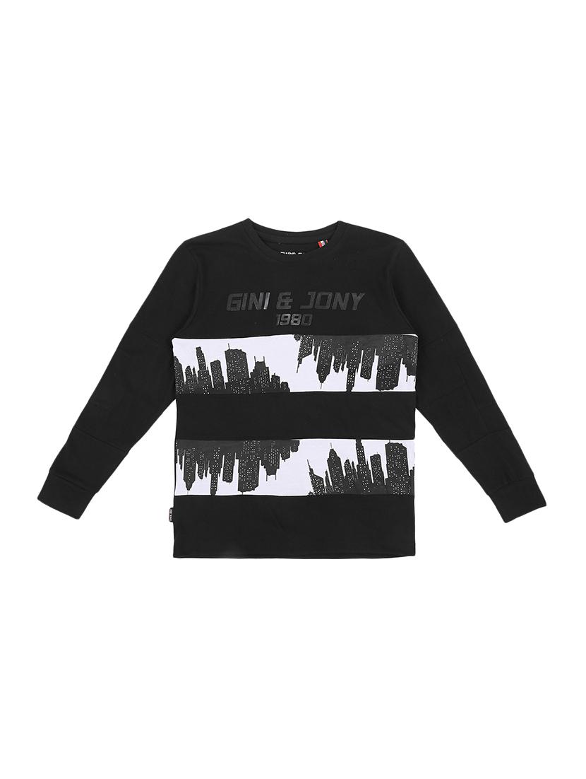 crew neck graphic print t-shirt - 16439371 - Zoom Image - 1