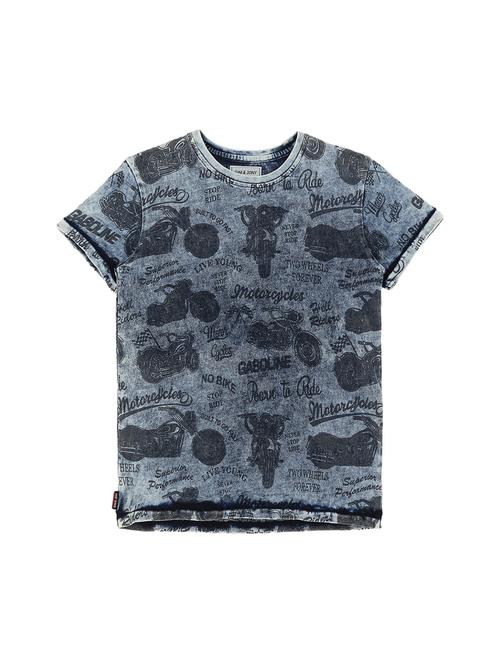 crew neck quirky print t-shirt - 16439382 - Standard Image - 1