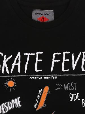 crew neck quirky print t-shirt - 16439415 - Standard Image - 3