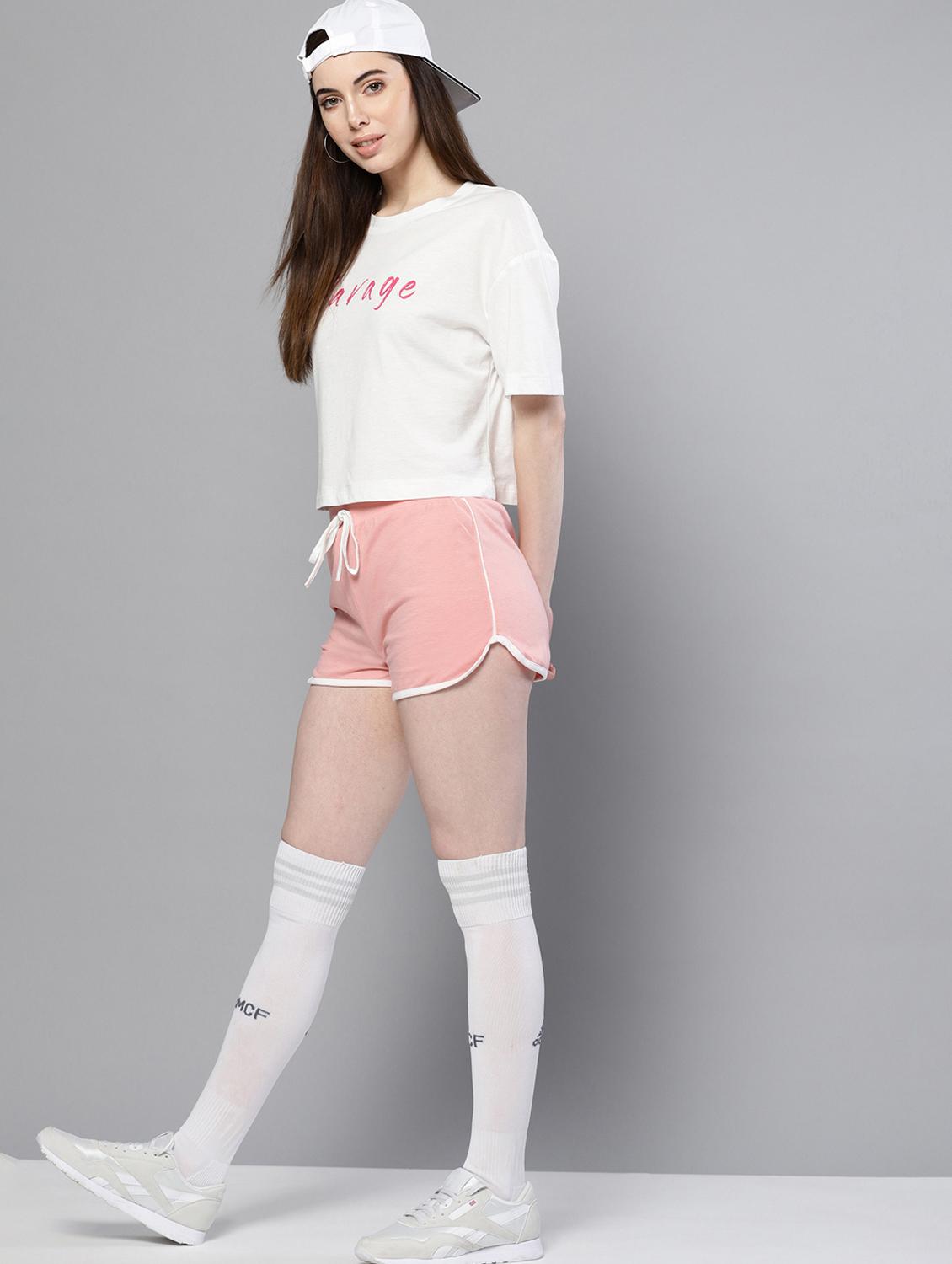 drawstring waist hot pants - 16439671 - Zoom Image - 4