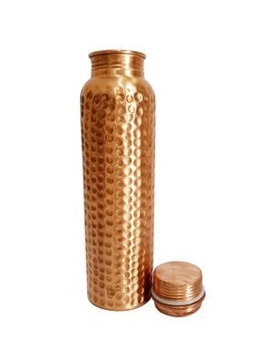 hammered copper bottle 750ml - 16440520 - Standard Image - 2