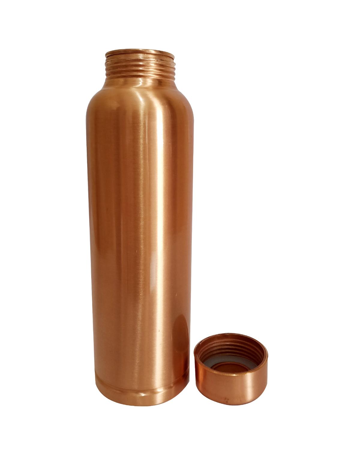 plain matty copper bottle 750ml - 16440532 - Zoom Image - 2