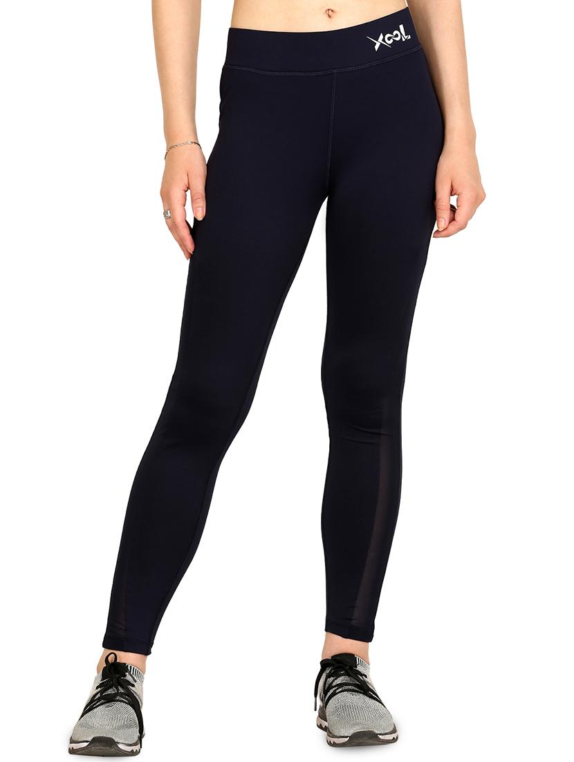 high rise sheer panel tract pants - 16441077 - Zoom Image - 1