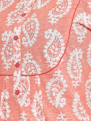paisley printed straight kurta - 16441167 - Standard Image - 4
