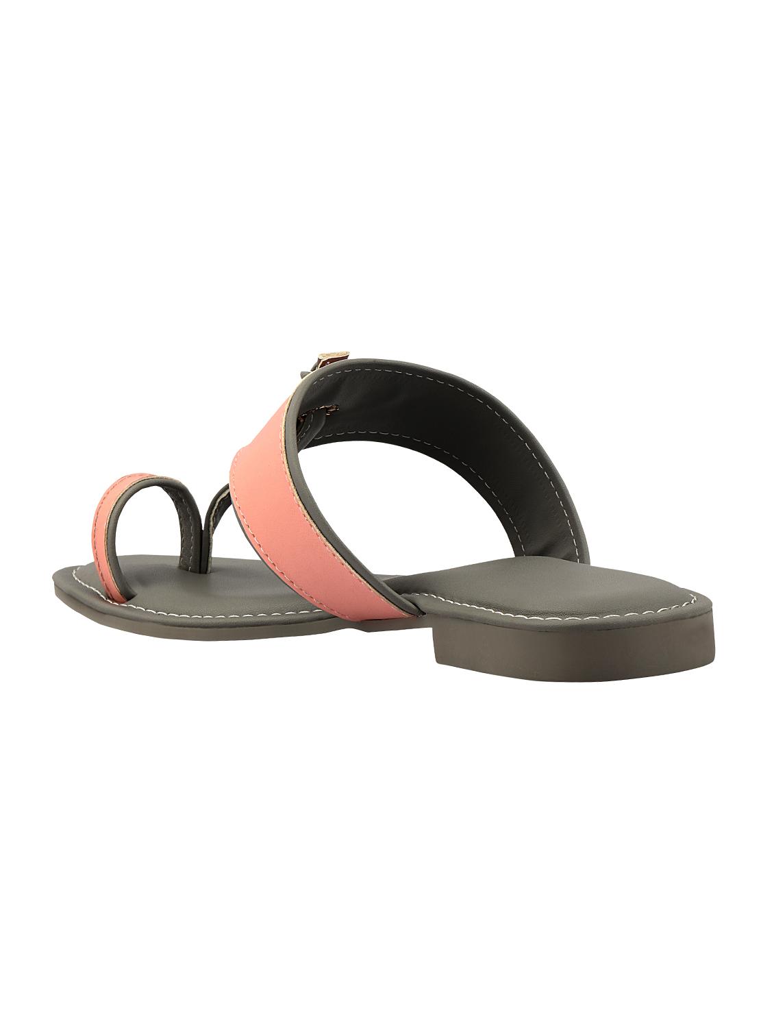 pink one toe sandals - 16441551 - Zoom Image - 2