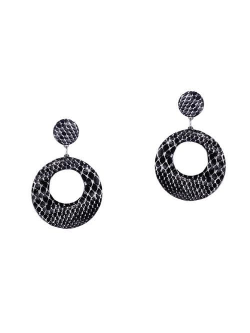 black drop earring - 16441597 - Standard Image - 1