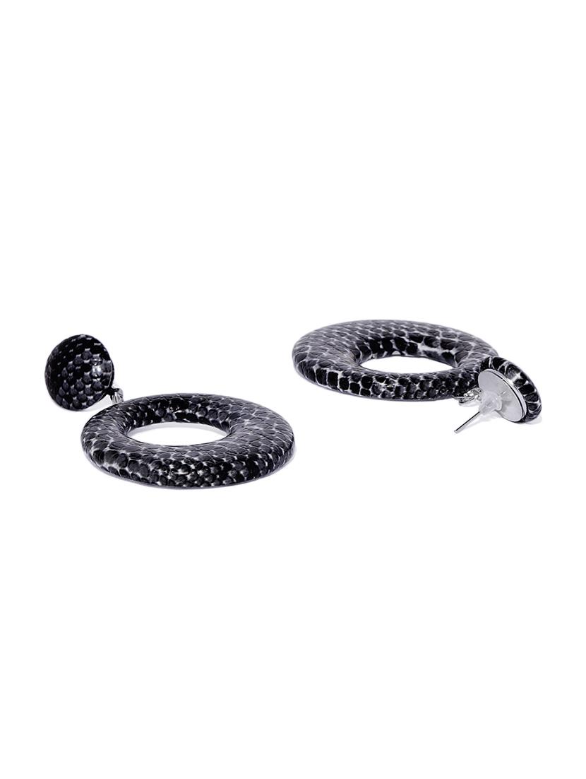 black drop earring - 16441597 - Zoom Image - 2