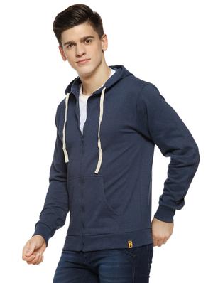 blue solid sweatshirt - 16442825 - Standard Image - 2