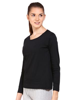 long sleeved solid tee - 16443016 - Standard Image - 2