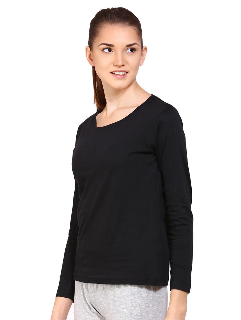 long sleeved solid tee - 16443016 - Zoom Image - 2