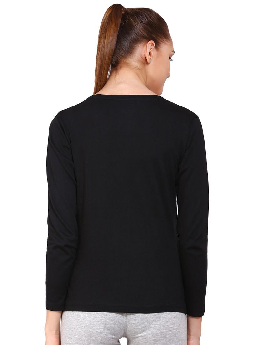 long sleeved solid tee - 16443016 - Zoom Image - 3