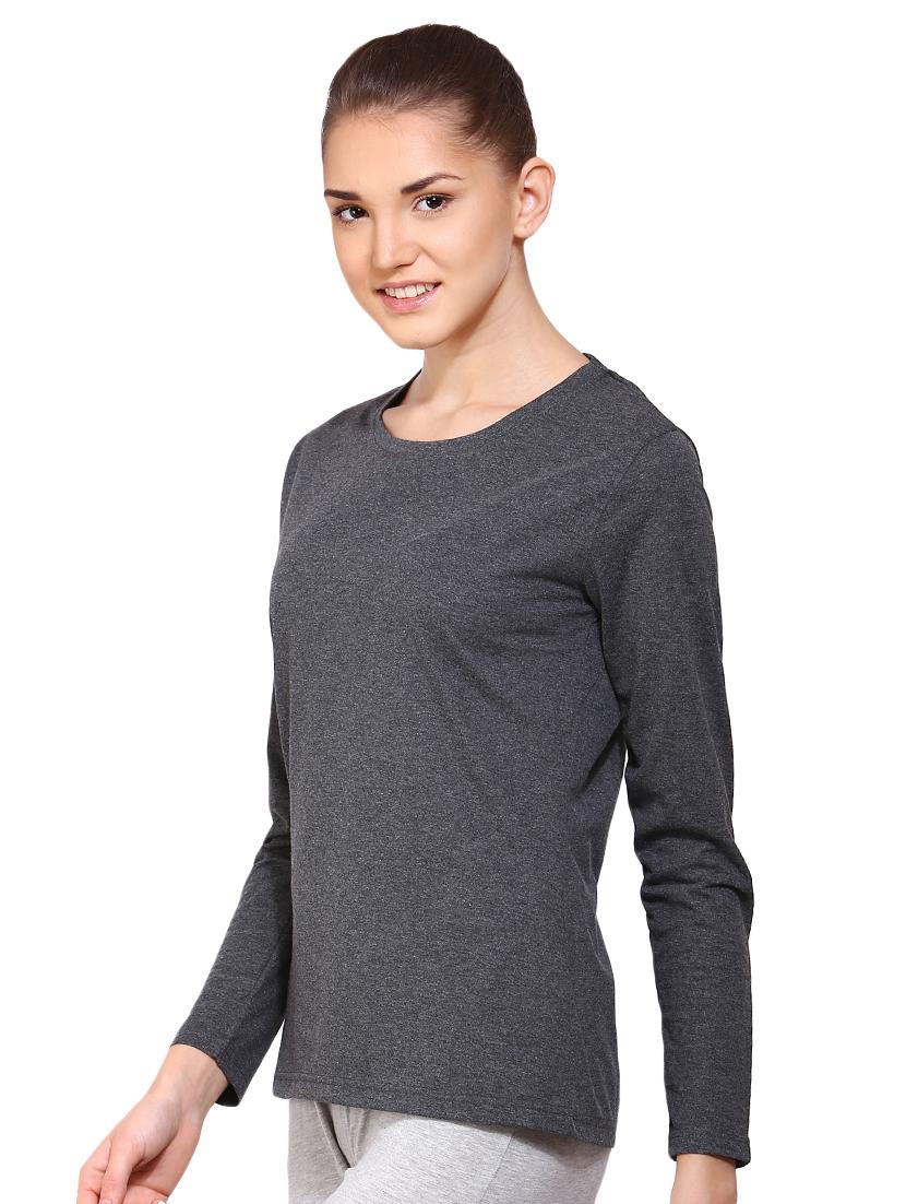 long sleeved solid tee - 16443017 - Zoom Image - 2