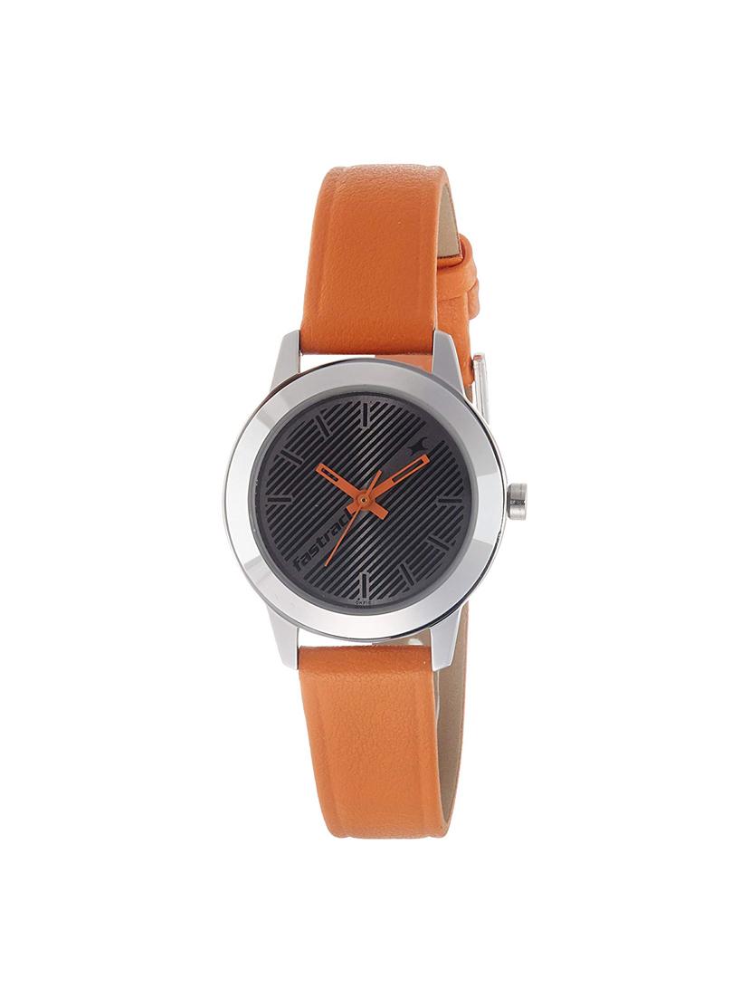 fastrack fundamentals analog grey dial women's watch - 68008sl04 - 16443440 - Zoom Image - 1