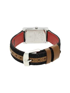 fastrack denim analog black dial women's watch-6183sl02 - 16443458 - Standard Image - 2