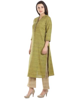 printed straight kurta - 16443711 - Standard Image - 2