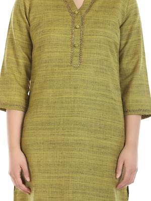 printed straight kurta - 16443711 - Standard Image - 4