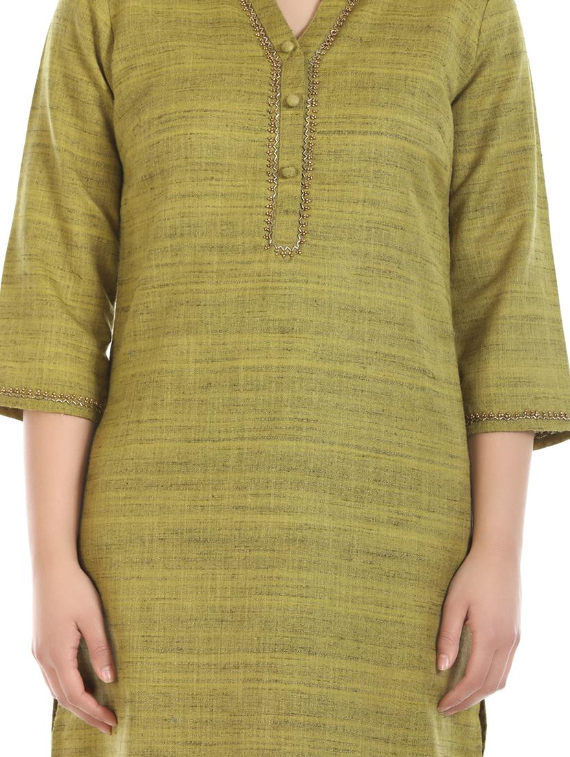 printed straight kurta - 16443711 - Zoom Image - 4