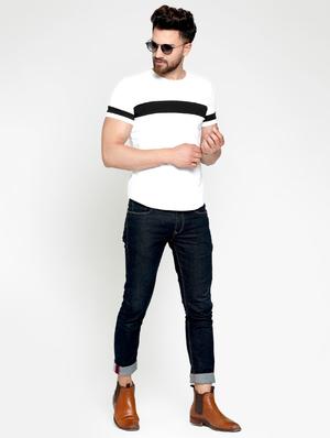 white striped t-shirt - 16445129 - Standard Image - 4