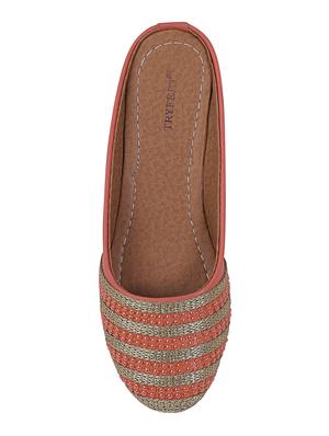 orange slip on mules - 16445169 - Standard Image - 4