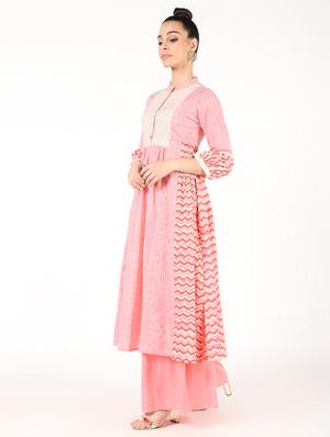 multi print a-line kurta - 16445437 - Standard Image - 2