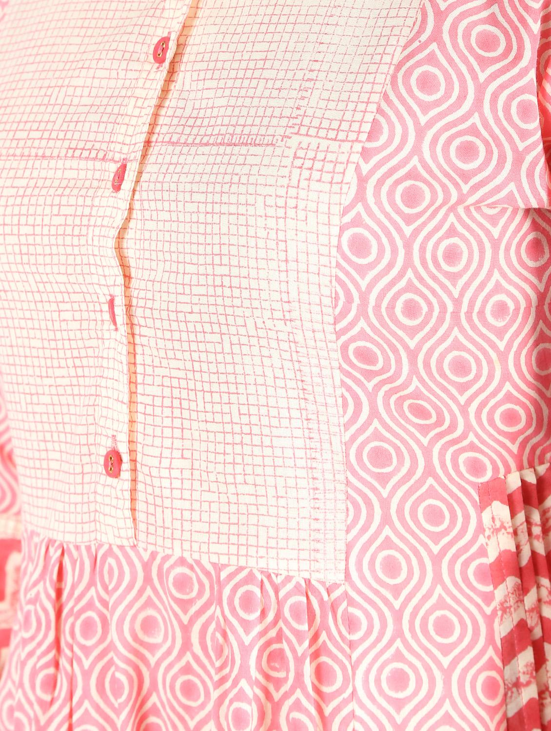 multi print a-line kurta - 16445437 - Zoom Image - 5