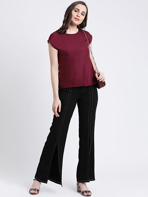 pleat detail solid top - 16448340 - Zoom Image - 4