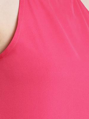 halter neck solid top - 16448341 - Standard Image - 5