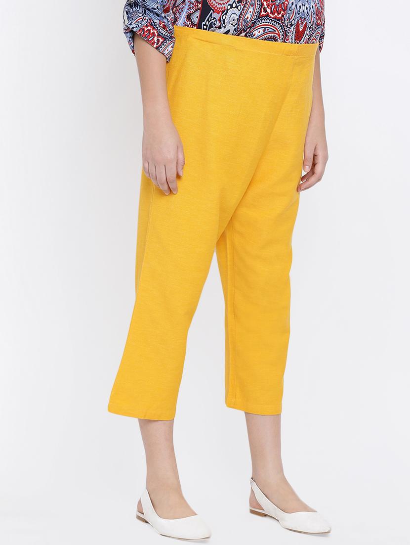 high rise solid maternity wear trouser - 16448856 - Zoom Image - 2
