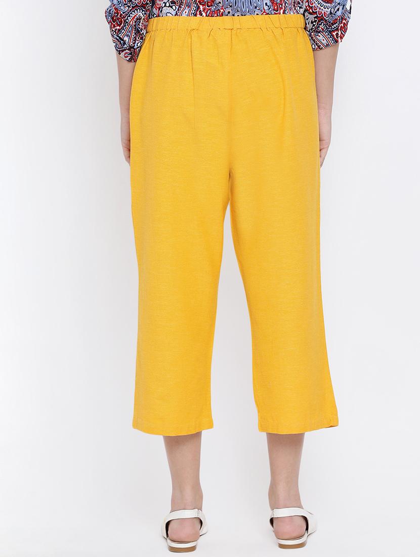 high rise solid maternity wear trouser - 16448856 - Zoom Image - 3