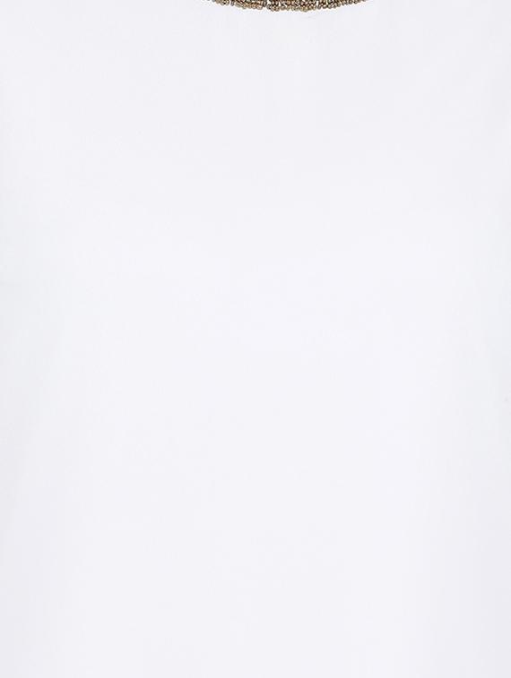 round neck embellished a-line dress - 16448859 - Zoom Image - 5